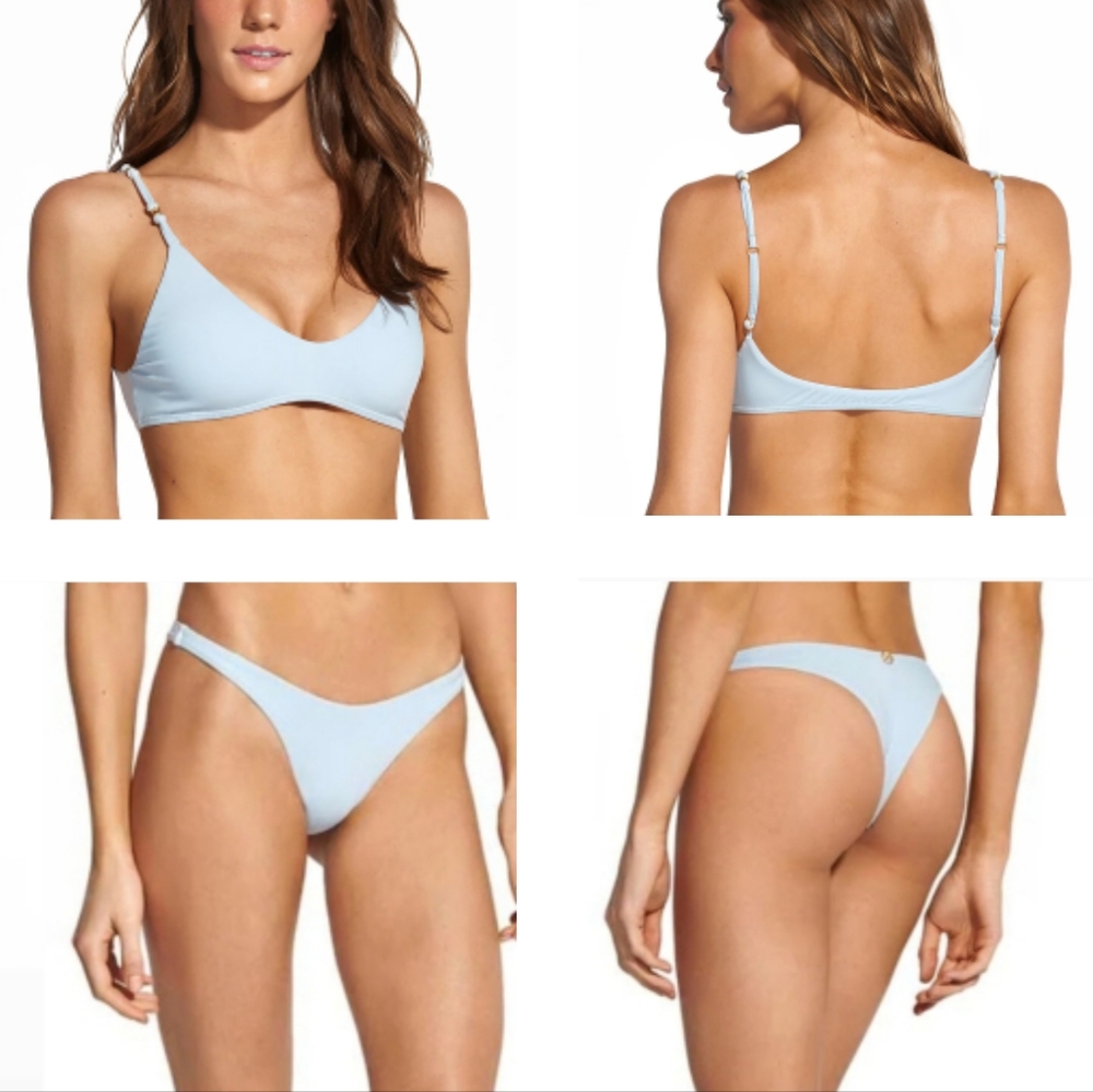 Vix Light Blue Bikini Set
